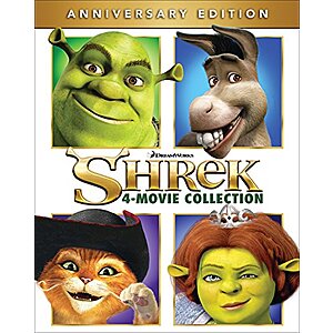 [Prime] $12.34* | Shrek 4-Movie Collection (Blu-ray) at Amazon