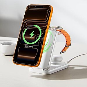 [Prime] $11.99* | iVANKY 3 in 1 Foldable 15W Magnetic Wireless MagSafe Charging Station at Amazon