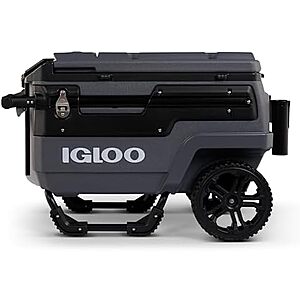 [Prime] $218.49* | 70-Qt Igloo Trailmate Journey Wheeled Cooler (Carbonite) at Amazon