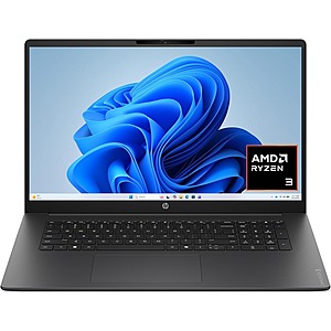[Prime] HP OmniBook 3 17.3" FHD Laptop w/ AMD Ryzen 3 30, 8GB RAM & 512GB SSD $400 + Free Shipping