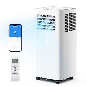 Prime Members: EUHOMY Smart 4-in-1 Portable Air Conditioners 14,000 BTU, Cools Up to 650 Sq.Ft $339.99