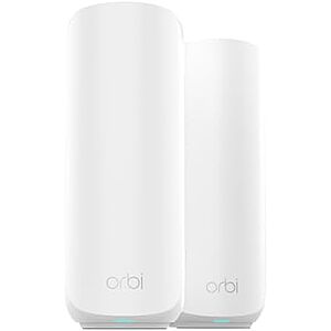 Prime Members: 2-Pack NETGEAR Orbi 360 Series Dual-Band WiFi 7 Mesh System (RBE362) $126.35 + Free Shipping