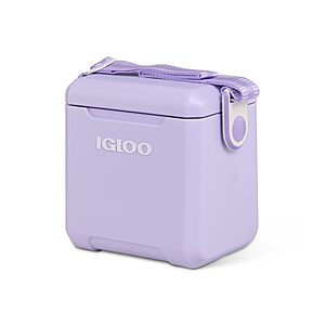 [Prime] 11 quarts Igloo Lilac Breeze Tag-Along Too Strapped Picnic Style Cooler (Lilac) $24.99 + Free S&H