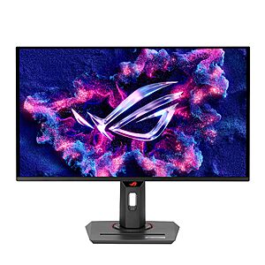 ASUS ROG Strix 26.5” 1440P QD-OLED Gaming Monitor (XG27ACDNG) -QHD (2560x1440), 360Hz, 0.03ms $534