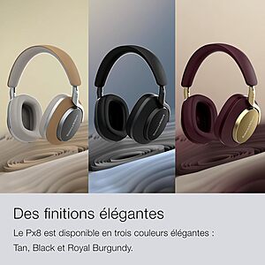 Bowers & Wilkins Limited Edition Px8 Over-Ear Bluetooth Headphones, various colors $479