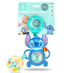 $2.87* | Bright Starts Disney Tummy Tumble Baby Toy (Stitch) at Amazon