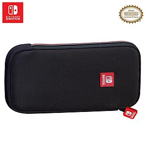 Prime Members: Nintendo Switch Slim Travel Case w/ Game Case (Black) $9.49 + Free Shipping