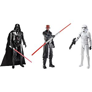 [Prime] Star Wars Clash of The Dark Side 12" Action Figure 3-Pack w/ Darth Vader, Darth Maul & Stormtrooper $23.49 + Free Shipping $23.99