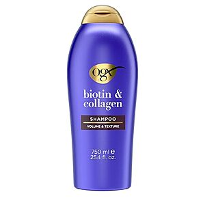 [Prime, SnS] $5.01 | 25.4-Oz OGX Thick & Full + Biotin & Collagen Volumizing Shampoo at Amazon