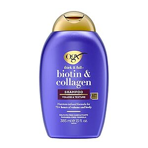 [Prime, SnS] $2.56* | 13-oz OGX Thick & Full + Biotin & Collagen Volumizing Shampoo at Amazon