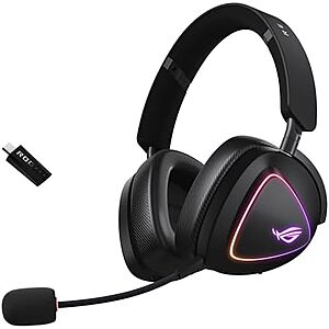 [Prime] $142.49* | ASUS ROG Delta II Wireless Gaming Headset w/ Detachable Mic (Black) at Amazon