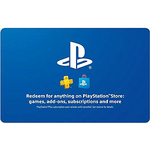 Sony PlayStation Store $100 Gift Card (Email Delivery), $88, Newegg
