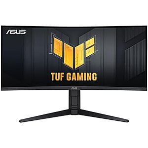 [Prime] $251.26 | 34" ASUS TUF Gaming 1440p 165Hz Curved Gaming Monitor (VG34VQL1B) at Amazon