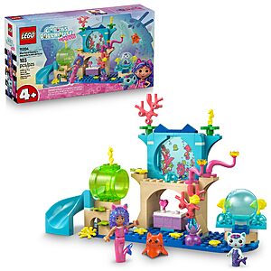 103-Piece Lego Gabby's Dollhouse Mermaid Gabby's Aquarium Adventure $18.39 + Free Shipping w/ Prime or on $35+