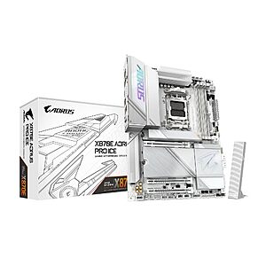 [Prime]GIGABYTE X870E AORUS PRO ICE AMD AM5 LGA 1718 Motherboard $284.05 + Free S&H