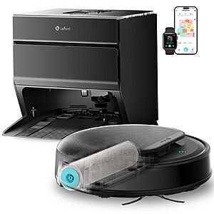 Lefant LiDAR M5 Pro Robot Vacuum and Mop, 18000Pa Suction, PSD 2.0 Smart Obstacle Avoidance $599.99