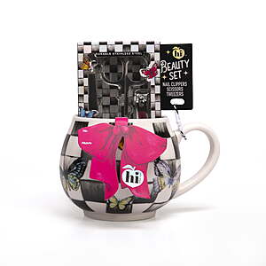 Hi Peach Layne Ceramic Coffee Mug & 3-Piece Manicure Set (2 Colors) $2.50 + Free Shipping w/ Walmart+