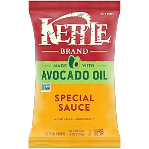 [SnS, AC] $2.38* | 6-Oz Kettle Brand Made w/ Avocado Oil Chips (Special Sauce) at Amazon
