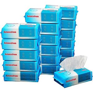 [Prime, SnS] $16.14* | 18-Pk 100-Ct Elevon Unscented Cotton Facial Tissue Wipes at Amazon