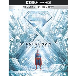 [Prime] $43.21* | Superman 5-Film Collection: I, II, II Donner Cut, III, IV (4K Ultra HD + Blu-ray) at Amazon
