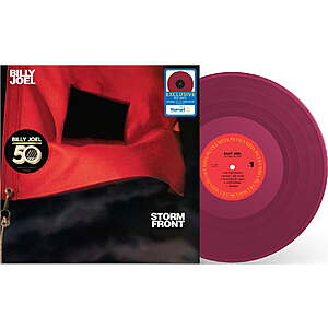 Billy Joel - Storm Front (Red Vinyl With 12"x12" Photo Insert) $20.98