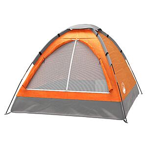 [Prime] Wakeman Outdoors 2-Person Camping Tent w/ Rain Fly & Carrying Bag (Orange/Gray) $13.88 + Free Shipping w/ Prime or on $35+