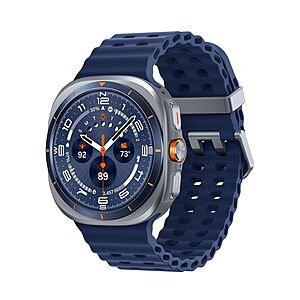 Samsung Galaxy Watch Ultra (2025) 47mm LTE Smartwatch, Titanium Casing, Advanced Sleep Coaching, Running Coach, Energy Score, Heart Rate Tracking, GPS, Titanium Blue $357.24