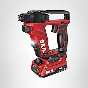 [Prime]SKIL PWR CORE 20 Brushless 20V Flip Drill Driver Kit with 2.0 Ah USB-C Battery and Charger $71.24 + Free S&H