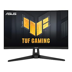 [Prime] $113.05: ASUS TUF VG27VH1B 27" Curved Gaming Monitor, FHD 1080P, 165Hz, 1ms