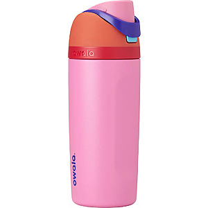 16-Oz Owala Kids' FreeSip Stainless Steel Water Bottle (Fruit Punch) $14.99 + Free Shipping on $49