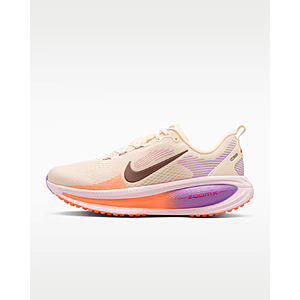 Nike Vomero 18 Women's Road Running Shoes (Chalk / Pink Foam / Bright Violet / Tattoo) $87.18
