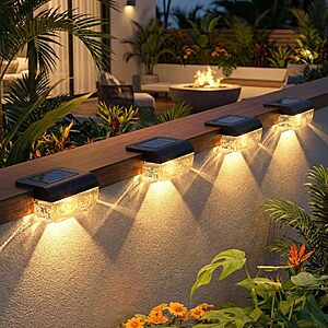 [Prime] 16-Pack Eyrosa Solar Deck Lights (Warm White) $18.69 + Free Shipping