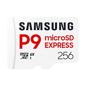 Samsung P9 Express microSD Express Card 256GB for Nintendo Switch 2 - $39.99 (50% Off)