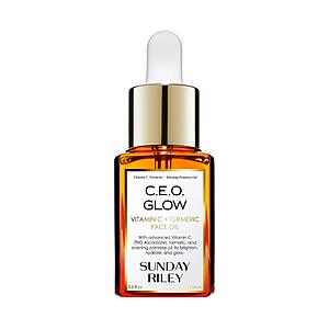 Sunday Riley C.E.O. Glow Vitamin C & Turmeric Face Oil, 0.5 Fl Oz $24