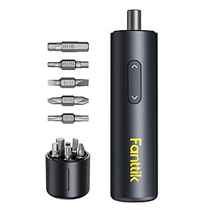 [Prime] Fanttik S1 Capsule Cordless Electric Screwdriver (Grey or Pink) $23.99 + Free Shipping