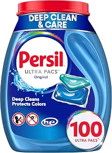 PRIME $49.86 S&S or less THREE x  Persil Ultra Pacs Original Everyday Clean  100 Count, No Mess, Single-Dose Laundry Soap, earn $15 AMAZON CREDIT