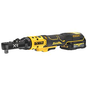 PRIME DEWALT 20V MAX* XR Brushless 1/4 in. & 3/8 in. Sealed Head Ratchet Kit (DCF520GE1) $265.3