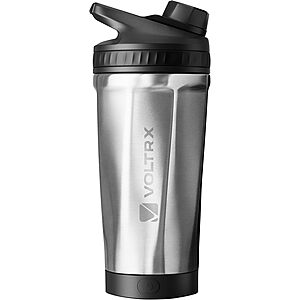 [Prime] 16-Ounce VOLTRX ChillMix Insulated Rechargeable Electric Protein Shaker Bottle (Chrome Steel) $28.79 + Free Shipping