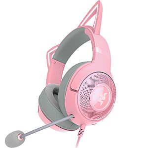 [Prime] Razer Kraken Kitty V2 USB Wired Headset - Quartz Pink $47.48 + Free S&H