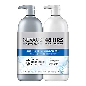 2-Pack 32-Oz Nexxus THERAPPE and HUMECTRESS Advanced Hydration Shampoo and Conditioner for Dry Hair $24.49 + Free Shipping w/ Prime or on $35+