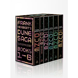 Frank Herbert's Dune Saga 6-Book Boxed Set $51.94