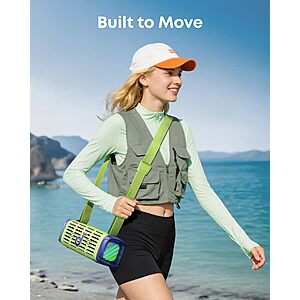 Soundcore Boom 3i by Anker, Compact Outdoor Speaker, IP68 Waterproof, Floating Playback, Saltwater-Resistant, BassUp 2.0, 50W Portable Speaker $94.99