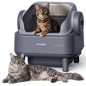 oneisall Self Cleaning Litter Box for Large&Multiple Cats $189.99