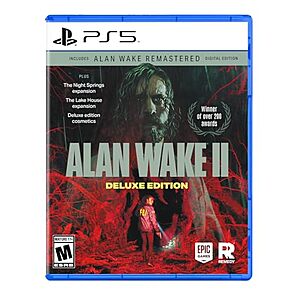 $29.99* | Alan Wake 2 - Deluxe Edition (PS5) at Amazon