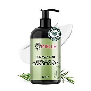 Mielle Organics Rosemary Mint Strengthening Hair Conditioner for Women & Men - Biotin Infused Detangling & Hydrating Conditioner  12 oz $6.99