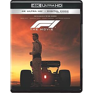 [Prime] $11.99* | F1: The Movie (4K UHD + Digital 4K) at Amazon