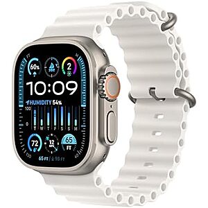[Prime] $339.15* | Refurb/Excellent: 49mm Apple Watch Ultra 2 GPS + Cellular (Titanium/White) + 10% Back w/ Prime Visa Card at Amazon