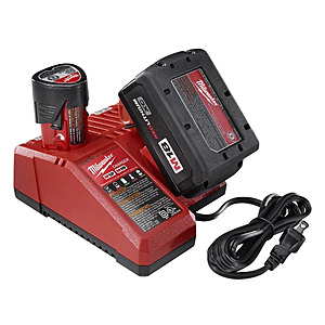 New Open Box OEM Milwaukee M12 / M18 Multi-Voltage Charger + Free Shipping $14.72