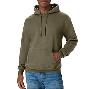 Hanes EcoSmart Fleece Hoodie (Fatigue Green, Size S - 3XL) $8.15 + Free Shipping w/ Prime or on $35+