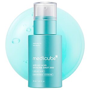 [S&S] $11.31: medicube Exosome Shot Azelaic Acid 2,000 PPM Spicule Facial Serum, Niacinamide